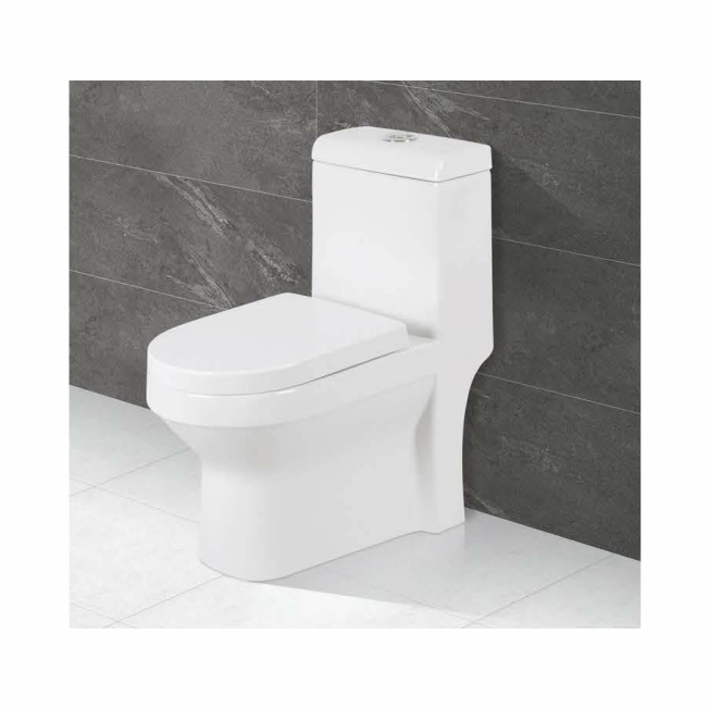 Gracy Two-Piece Toilet – Modern Design, Powerful Flush, Easy Installation