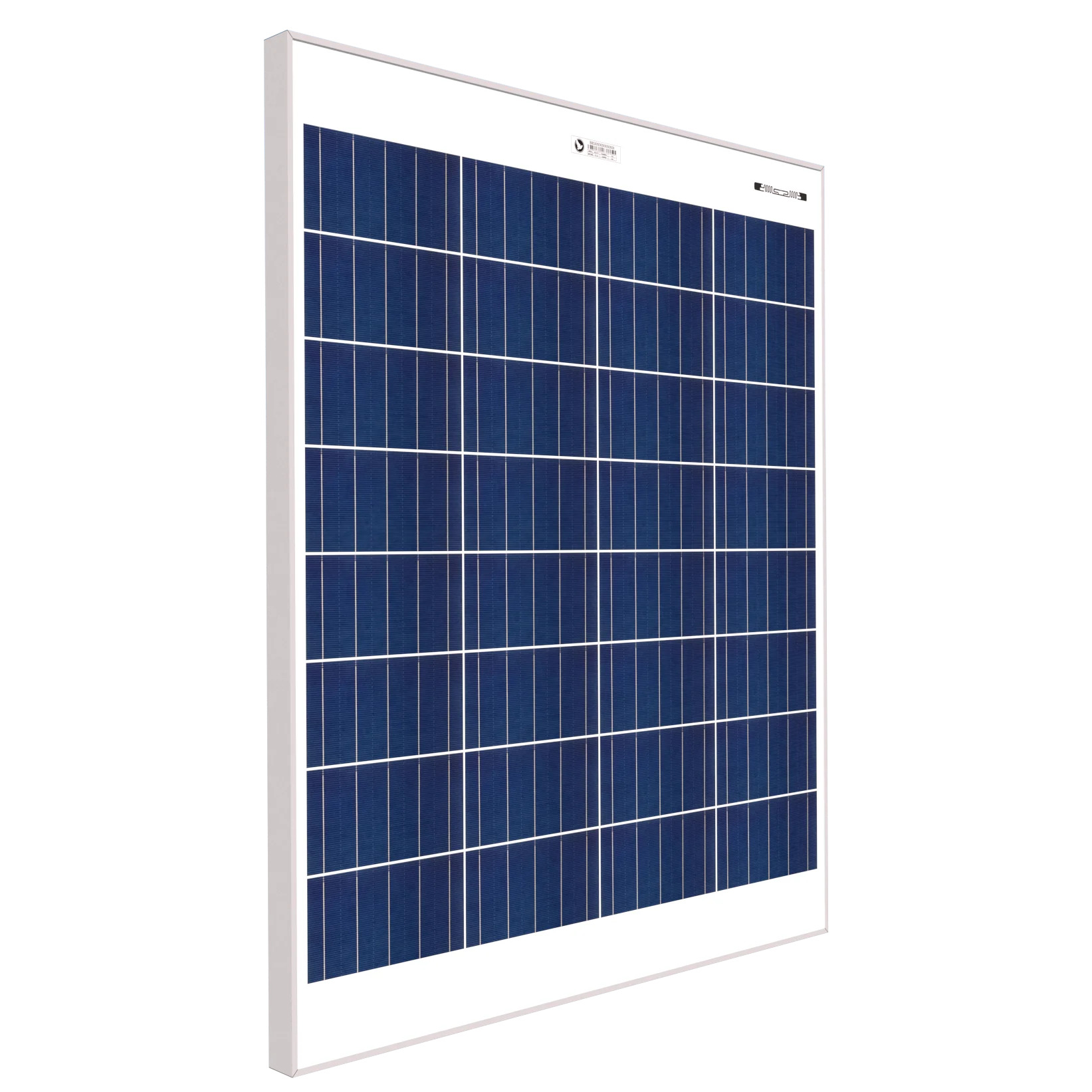 Simple structure Solar Panel 24 Cells polycrystalline Solar Panels and Is 75w 12v Blue Cover competitive price with high quality