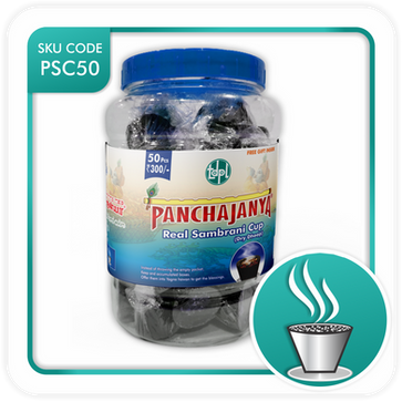 Sacred Aromas Panchajanya Sambrani Cup