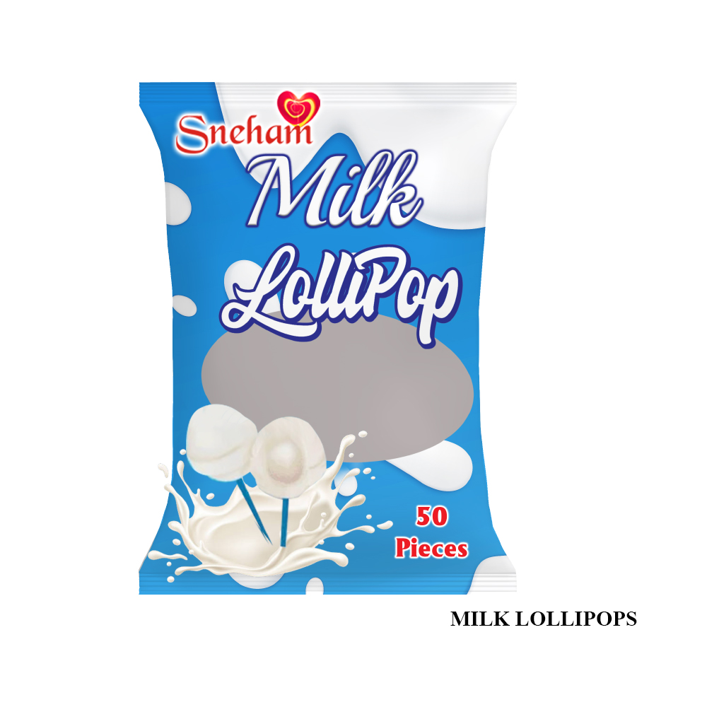 Top selling milk flavoured lollipop in double twisted wrap available in Pouch Packing from best candy exporters
