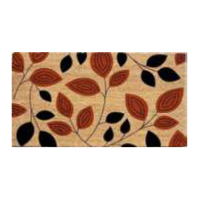 Coco Brush Doormat (45x75cm) with Grippy PVC Back 2 to 3 mm thickness