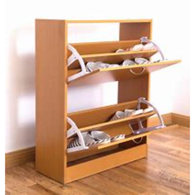 High quality Shoe Rack Shoes Storage Cabinets Shoes Store Display Wooden Living Room Furniture Modern Customer Designs Acceptable