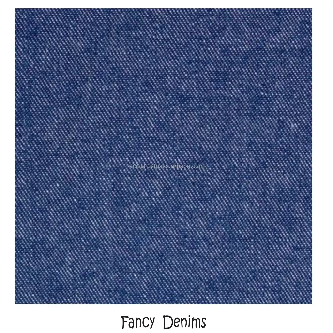 Denim fabrics with cotton polyester content weave pattern wrinkle resistance