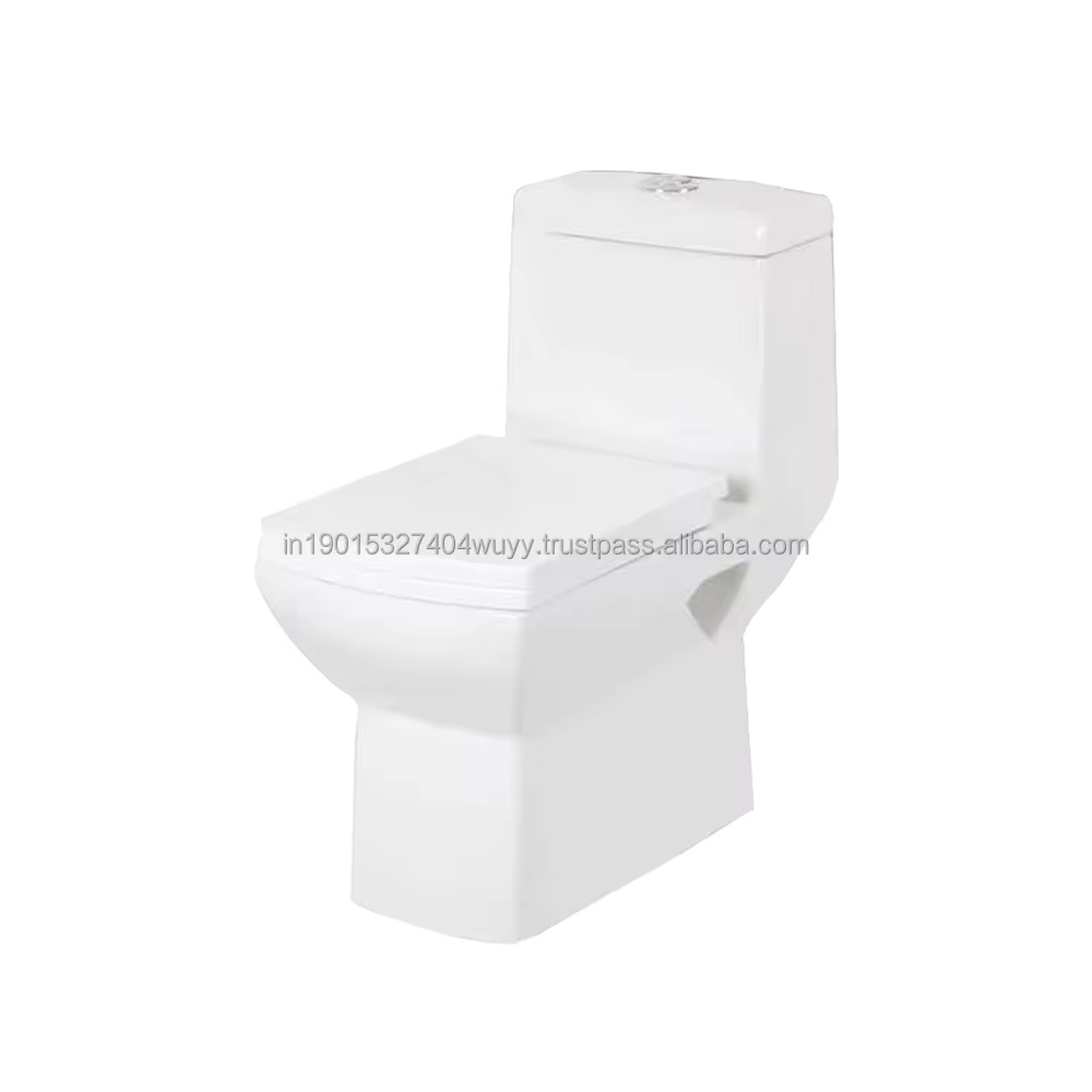 Hot Sale One piece toilet consisting of a single unit integrates the tank and bowl