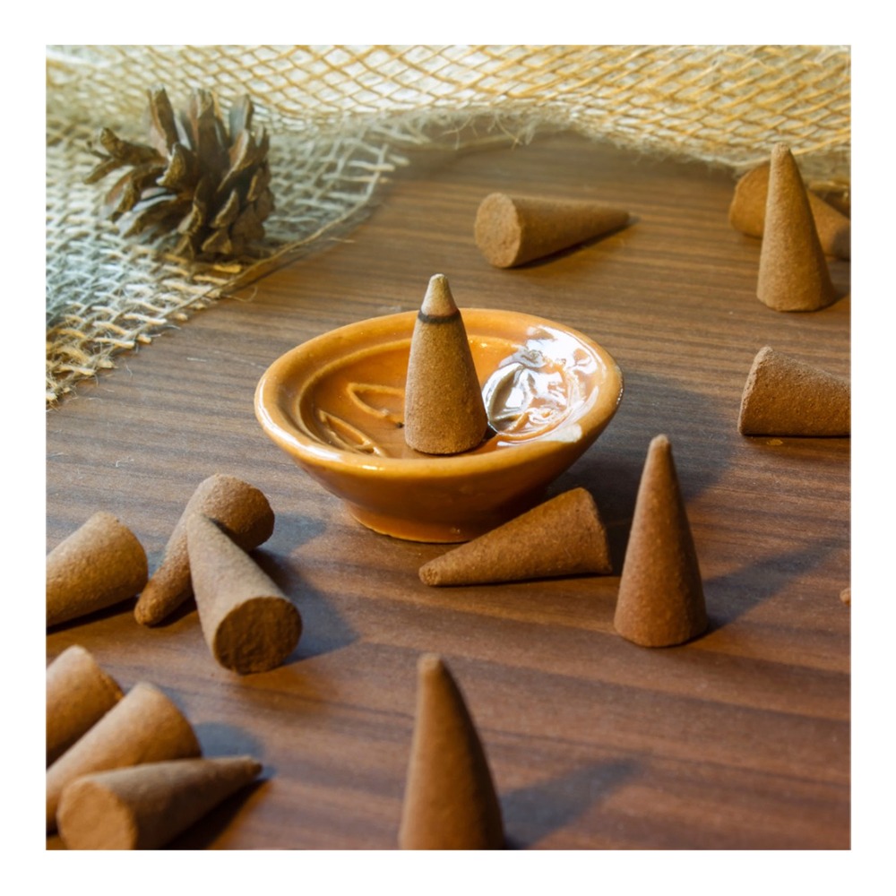 Traditional Raw Incense Cones – 1.5” Natural Scented Organic Bulk