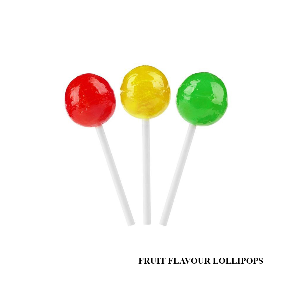 Best sale hard lollipop candies with assorted fruit mix in pouch packing available in bulk quantity