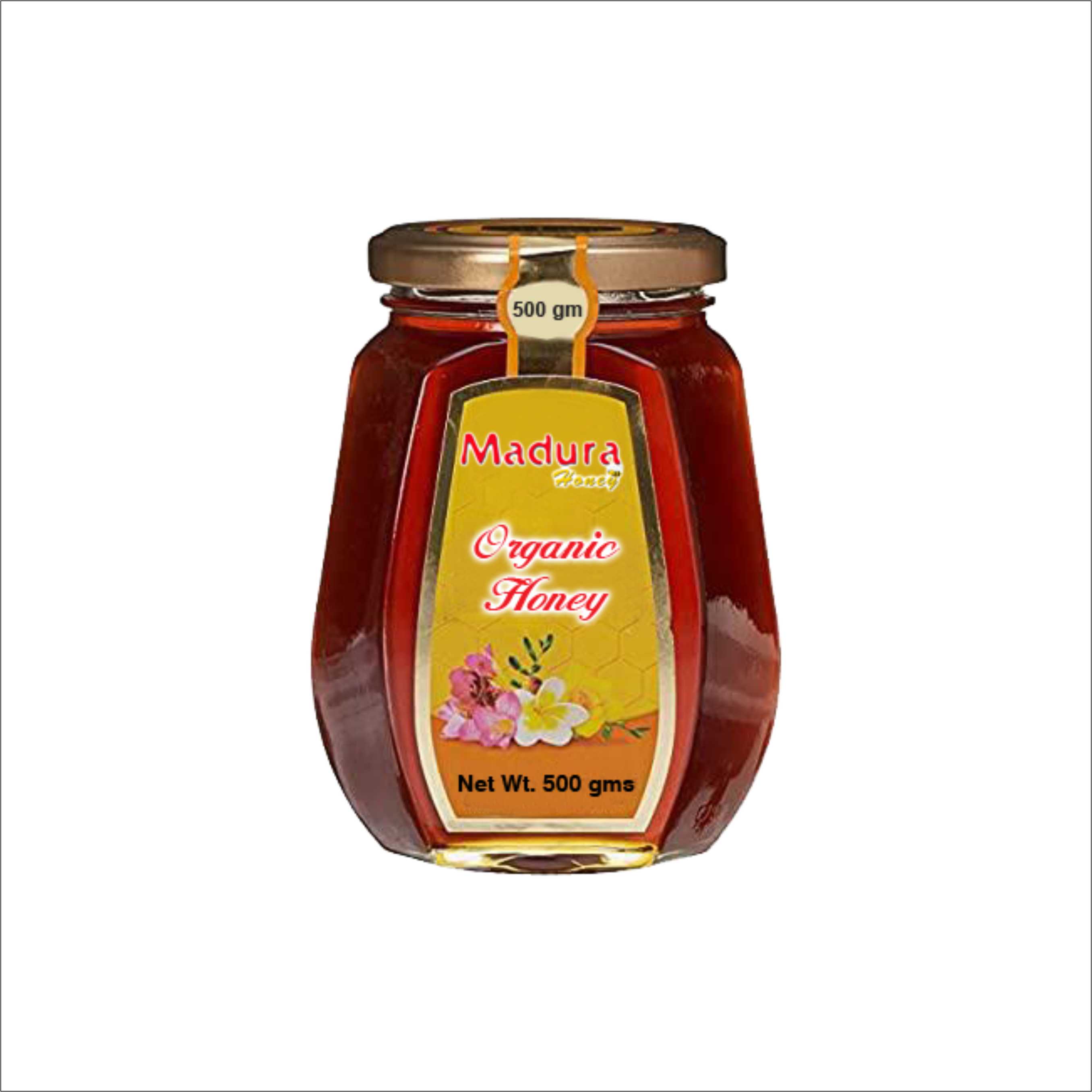 High quality delicious Black Forest Honey 500 grams in hexa jar packaging from best honey exporters at wholesale price